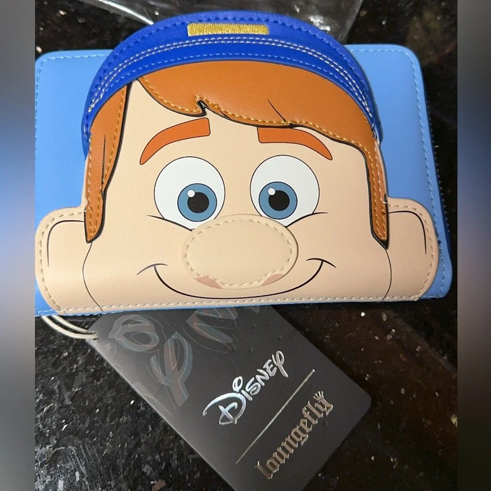 NWT Loungefly Disney Wreck It Ralph Fix It Felix Zip Around Wallet - Picture 8 of 8
